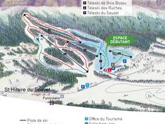 Trail map Saint Hilaire du Touvet
