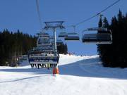 Magic 6er - 6pers. High speed chairlift (detachable) with bubble and seat heating