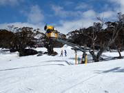 High-performance snow cannon in the Perisher ski resort