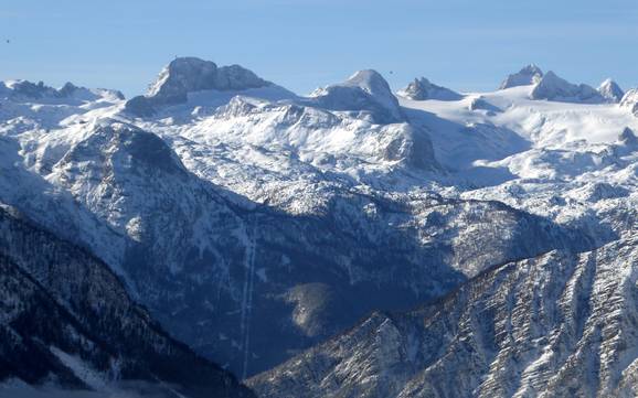 Skiing near Hallstatt