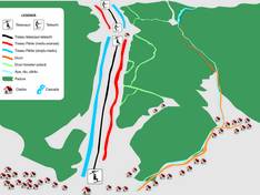 Trail map Cascada Cailor – Borșa