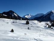 Easy slope at the lower Thaneller