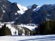 View of the accommodations at Spitzingsee