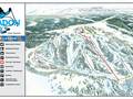 Trail map Hogadon Ski Area