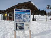 Overview map at the valley station