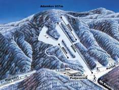 Trail map Podjavorník