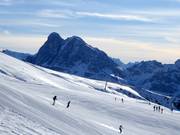 Pfannspitz slope with Peitlerkofel