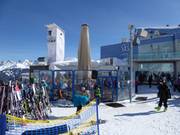 Umbrella bar at Komperdell (Serfaus)