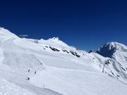 Start of the slopes at Hockenhorngrat