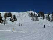Difficult slope at Schneiderkogel