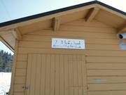 Signage to the 2nd descent