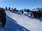Very well-groomed slopes in Hochoetz