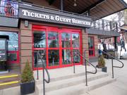 Very well-maintained ticket area in Teton Village