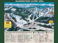 Trail map Manning Park