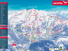 Trail map Lachtal