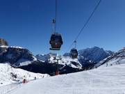 Pradel-Rodella - 8pers. Gondola lift (monocable circulating ropeway)