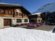 Mountain hut tip Berghaus Radons