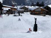 Beginner area/ski school area in Mürren