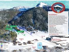 Trail map Kendall Mountain – Silverton