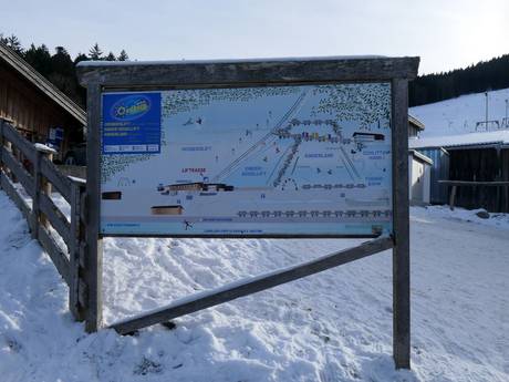 Bavarian Alpine Foreland: orientation within ski resorts – Orientation Oedberg – Gmund-Ostin