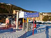 Information at the lift entrances