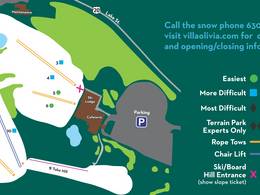 Trail map Villa Olivia – Bartlett