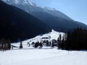 View of the accommodations at the valley station