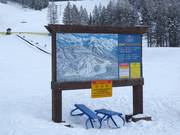 Trail map Fairmont Hot Springs