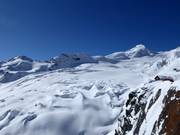 View from Längfluh to the Allalin