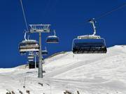 Gütsch-Flyer - 6pers. High speed chairlift (detachable) with bubble