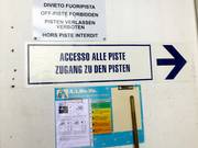 Information about the weather and sign-postings in the Livrio station