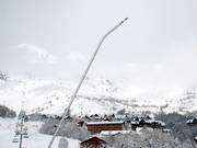 Snow gun in Saint Sorlin d'Arves