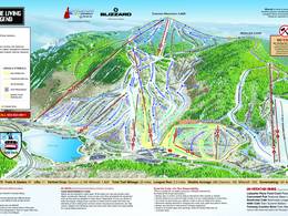 Trail map Cannon Mountain