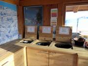 Waste separation in the ski area