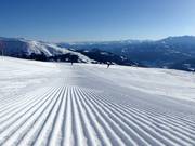 Very good slope grooming in Brigels/Waltensburg/Andiast