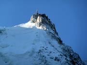 The mountain station of the Aiguille du Midi