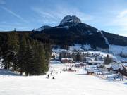 Practice slope in the children's ski area