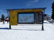 Information board at Brandstadl in Scheffau