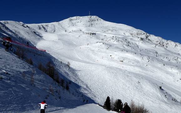 Val d’Ultimo (Ultental): size of the ski resorts – Size Schwemmalm