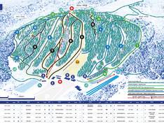 Trail map Mont Farlagne