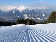 Very good slope grooming at Patscherkofel
