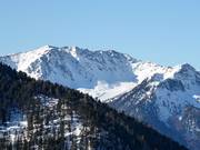 View into the Kessel at Seenock from Klausberg
