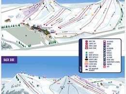Trail map Mt. Brighton