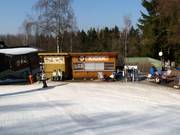 Kiosk at the valley station