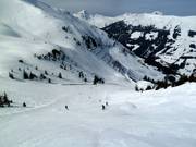The challenging Zwölferkogel Nord descent