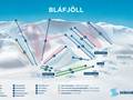 Trail map Bláfjöll