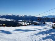 At the top of Roc d'Aude