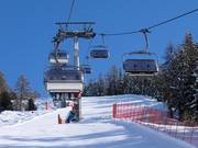 Teola-Pianoni Bassi - 4pers. High speed chairlift (detachable) with bubble