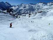 Furka-Steinmähder downhill run in Lech