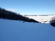 Snowboard slope